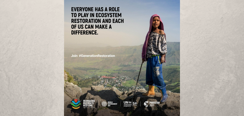 Giornata Mondiale dell’ambiente: unisciti alla #GenerationRestoration